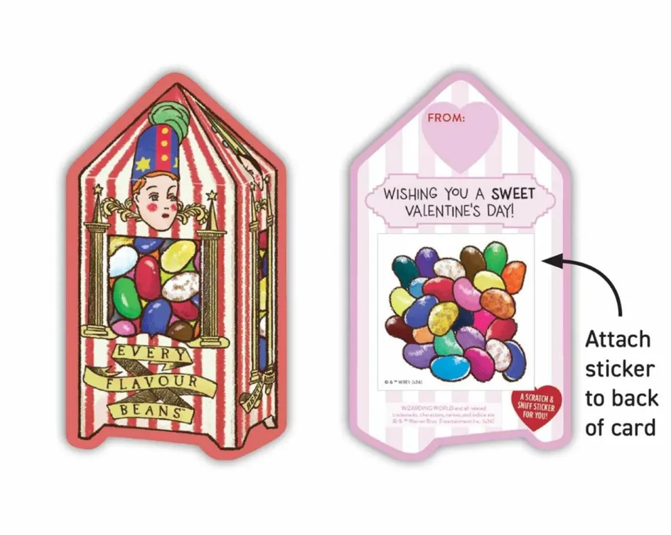Harry Potter - Honeydukes Scratch & Sniff Sticker Valentine's Day Card Box Set
