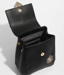 Harry Potter - Hufflepuff School Uniform 8” Faux Leather Mini Backpack