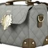 Harry Potter - Hufflepuff Mini-Trunk 7" Faux Leather Crossbody Handbag