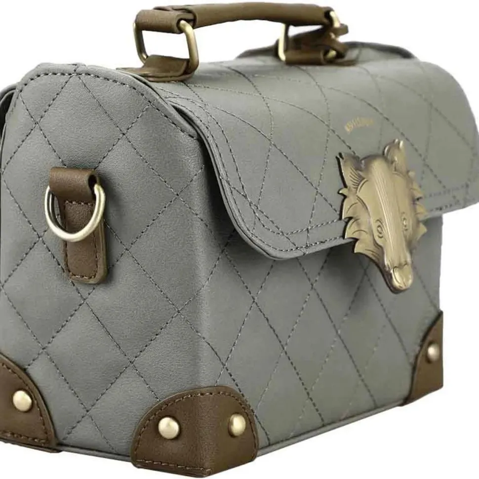 Harry Potter - Hufflepuff Mini-Trunk 7" Faux Leather Crossbody Handbag
