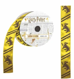 Harry Potter - Hufflepuff Satin Ribbon (5 Metres)