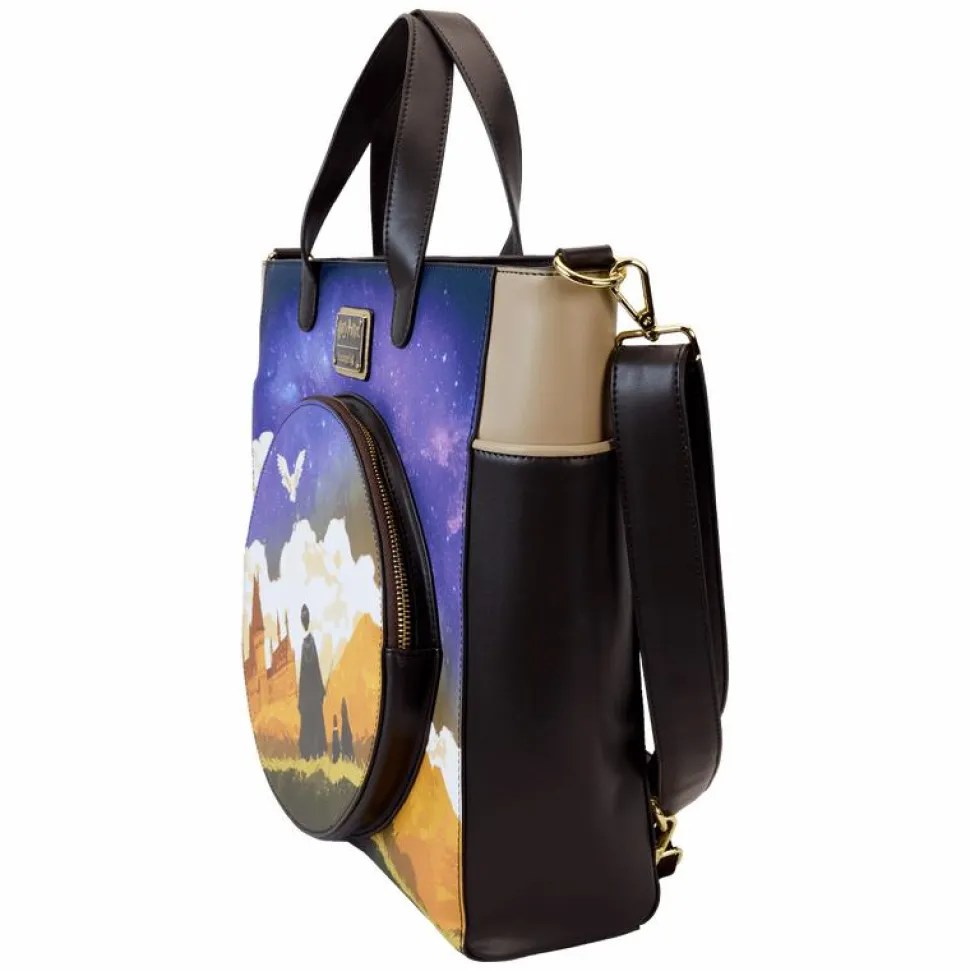Harry Potter - Loyal Friends 14" Faux Leather Convertible Tote Bag