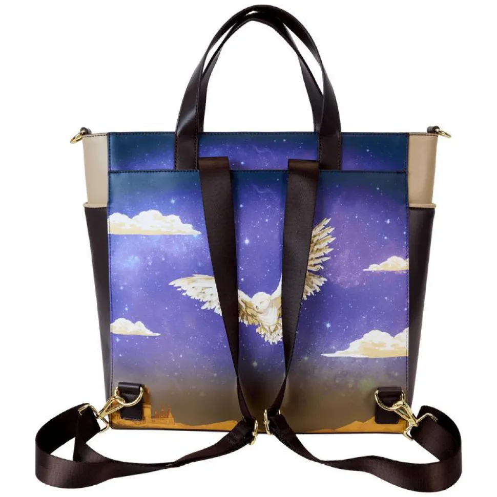 Harry Potter - Loyal Friends 14" Faux Leather Convertible Tote Bag