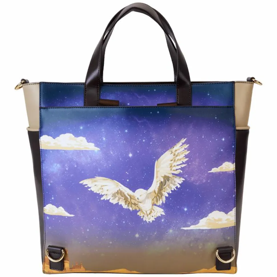 Harry Potter - Loyal Friends 14" Faux Leather Convertible Tote Bag
