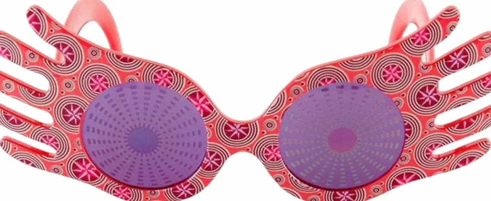 Harry Potter - Luna Lovegood Spectrespecs Glasses Roleplay Costume Accessory (One Size Fits Most)