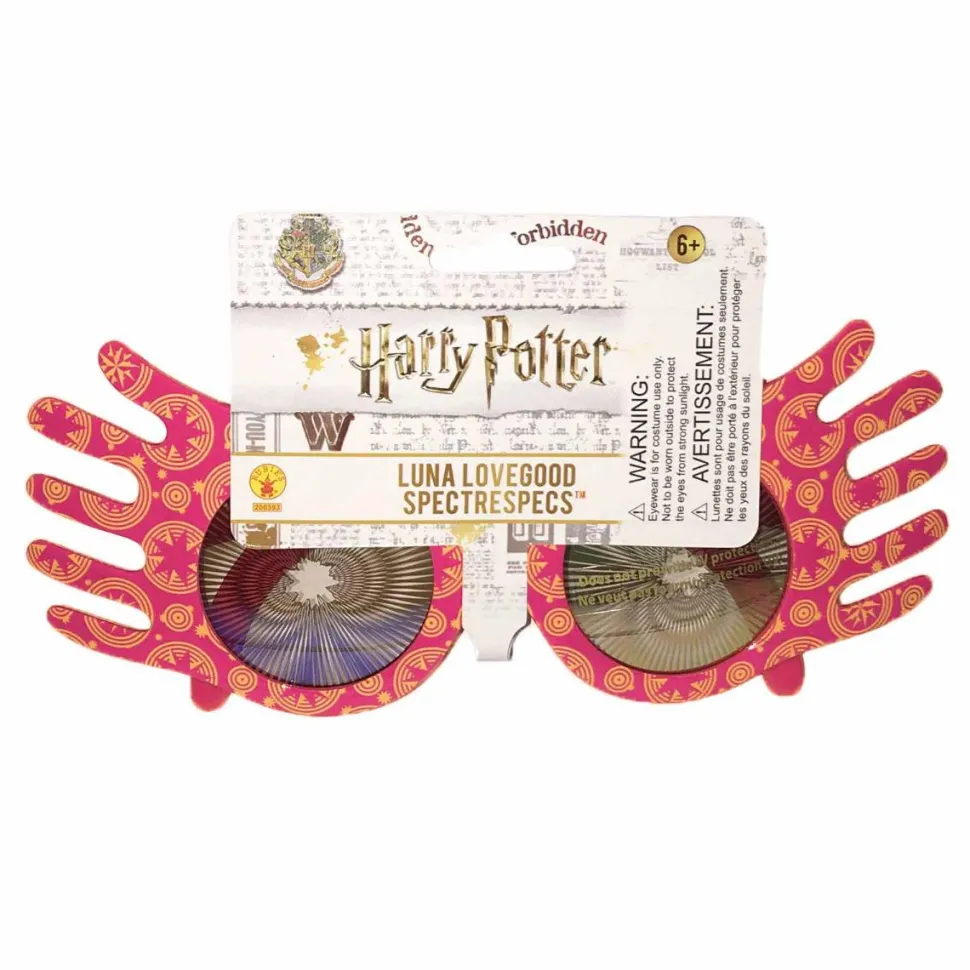 Harry Potter - Luna Lovegood Spectrespecs Glasses Roleplay Costume Accessory (One Size Fits Most)