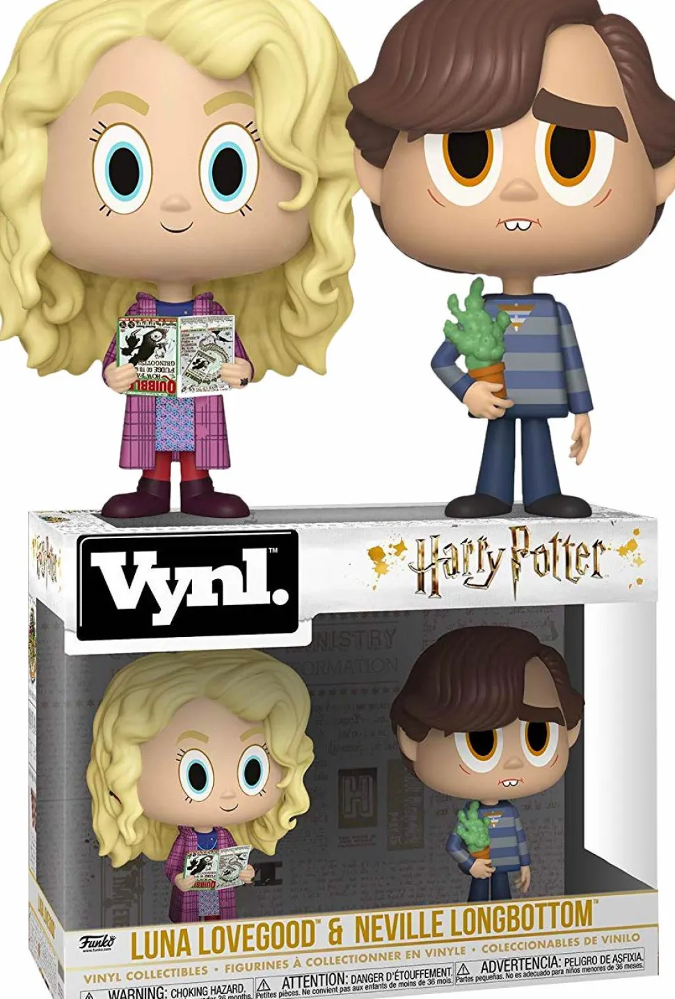 Harry Potter - Luna Lovegood & Neville Longbottom Vynl. Vinyl Figure 2-Pack