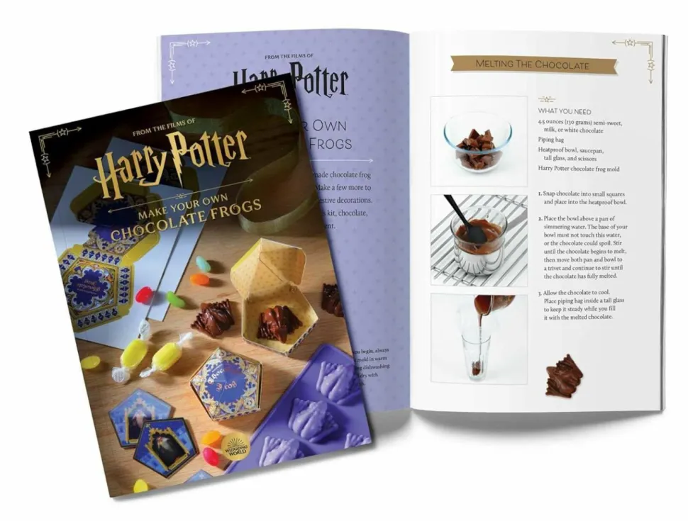 Harry Potter - Make Your Own Chocolate Frogs Silicone Chocolate Mold Gift Box Set