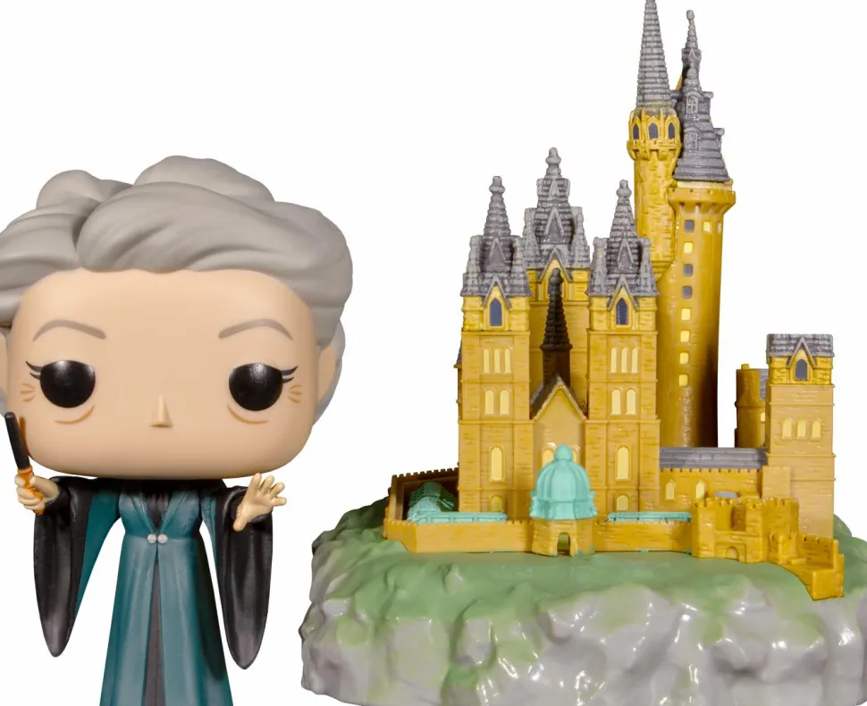 Harry Potter - Minerva McGonagall with Hogwarts Pop! Town Vinyl Figure