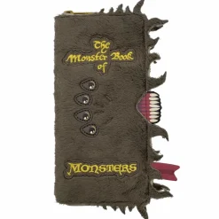 Harry Potter - Monster Book of Monsters 4” Faux Leather Zip-Around Wallet