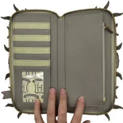Harry Potter - Monster Book of Monsters 4” Faux Leather Zip-Around Wallet
