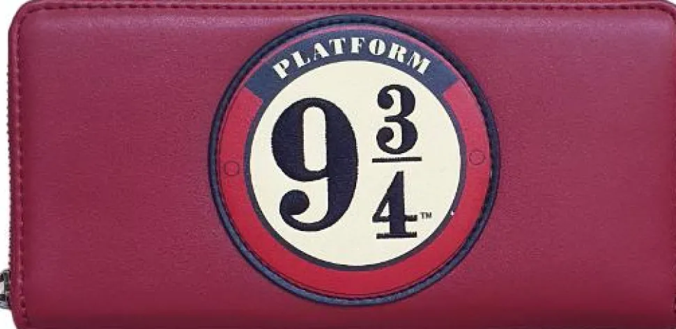 Harry Potter - Platform 9 3/4 4" Faux Leather Zip-Around Wallet