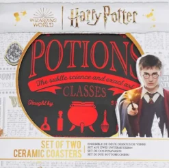 Harry Potter - Potions Class / Defense Against the Dark Arts Ceramic Coasters 2-Pack