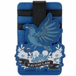 Harry Potter - Ravenclaw House Floral Tattoo 5" Faux Leather Card Holder