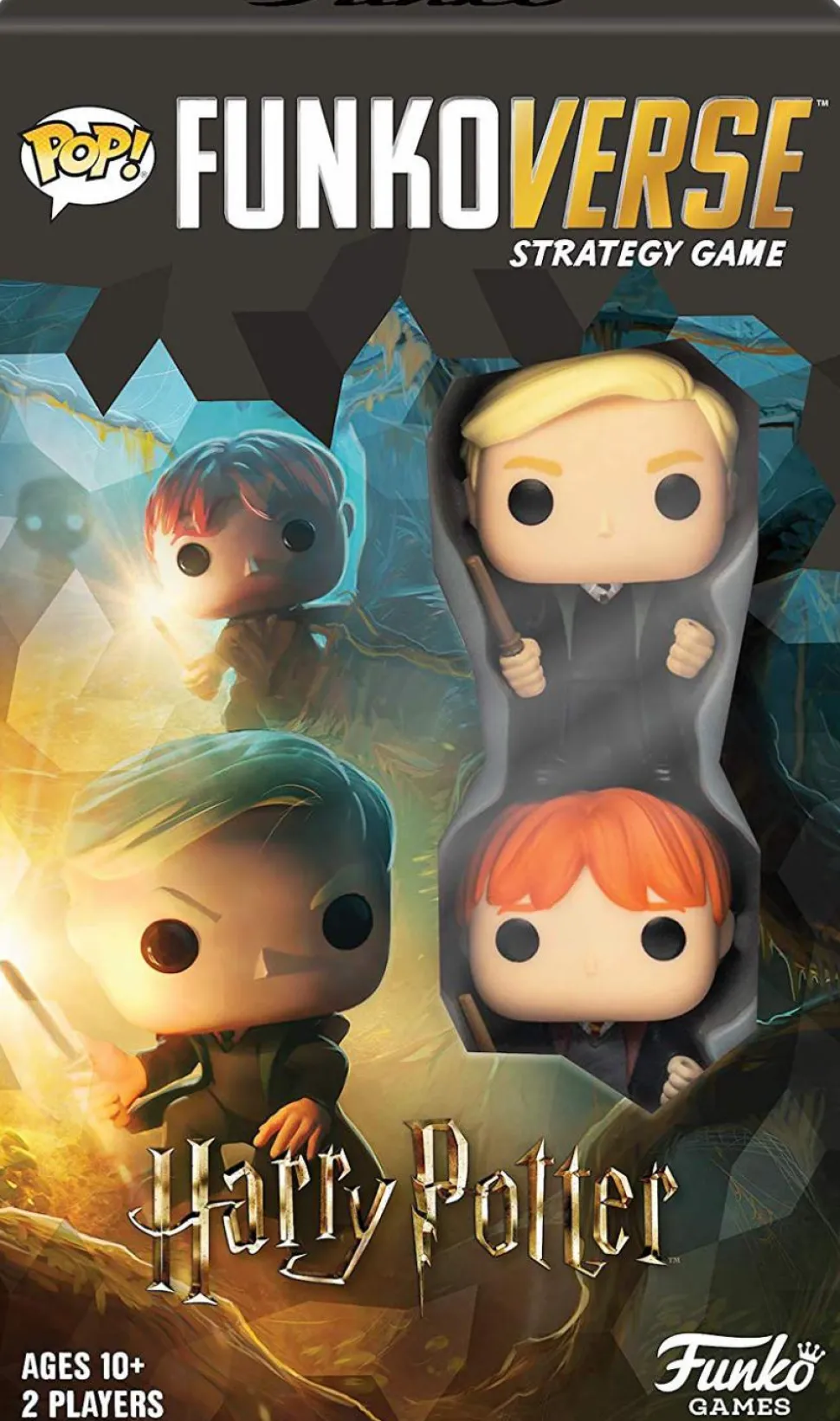 Harry Potter - Ron Weasley & Draco Malfoy Pop! Funkoverse Strategy Game 2-Pack