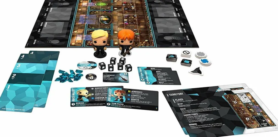 Harry Potter - Ron Weasley & Draco Malfoy Pop! Funkoverse Strategy Game 2-Pack