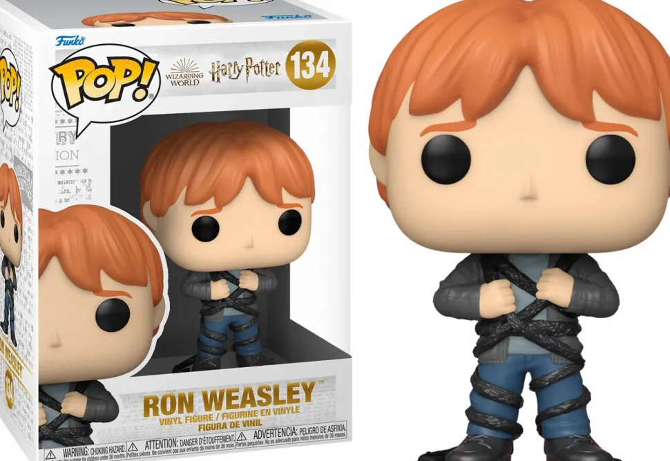 Harry Potter - Ron Weasley with Devil’s Snare 20th Anniversary Pop! Vinyl Figure