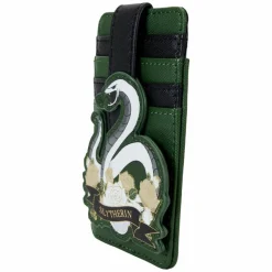 Harry Potter - Slytherin House Floral Tattoo 5" Faux Leather Card Holder