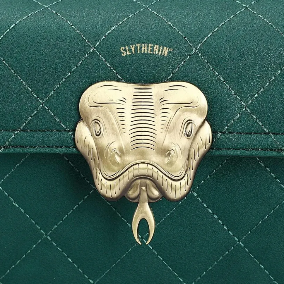 Harry Potter - Slytherin Mini-Trunk 7" Faux Leather Crossbody Handbag