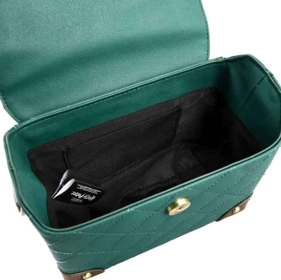 Harry Potter - Slytherin Mini-Trunk 7" Faux Leather Crossbody Handbag