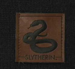 Harry Potter - Slytherin Patch Striped Scarf