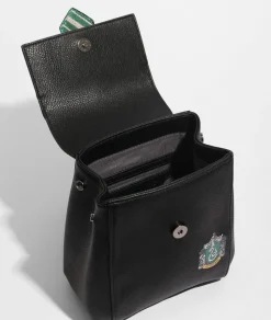 Harry Potter - Slytherin School Uniform 8” Faux Leather Mini Backpack