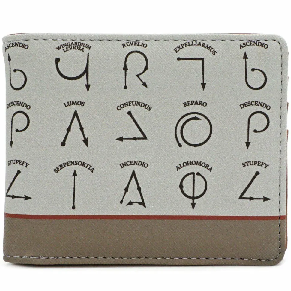 Harry Potter - Spells Print 4” BiFold Wallet
