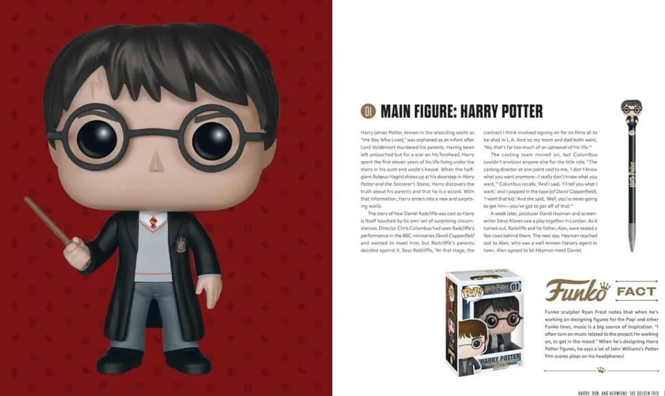 Harry Potter - The World of Funko: Harry Potter Hardcover Book with Bitty Pop! Vinyl Figure