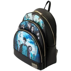 Harry Potter - Trilogy Series 2 Triple Pocket 14” Faux Leather Mini Backpack