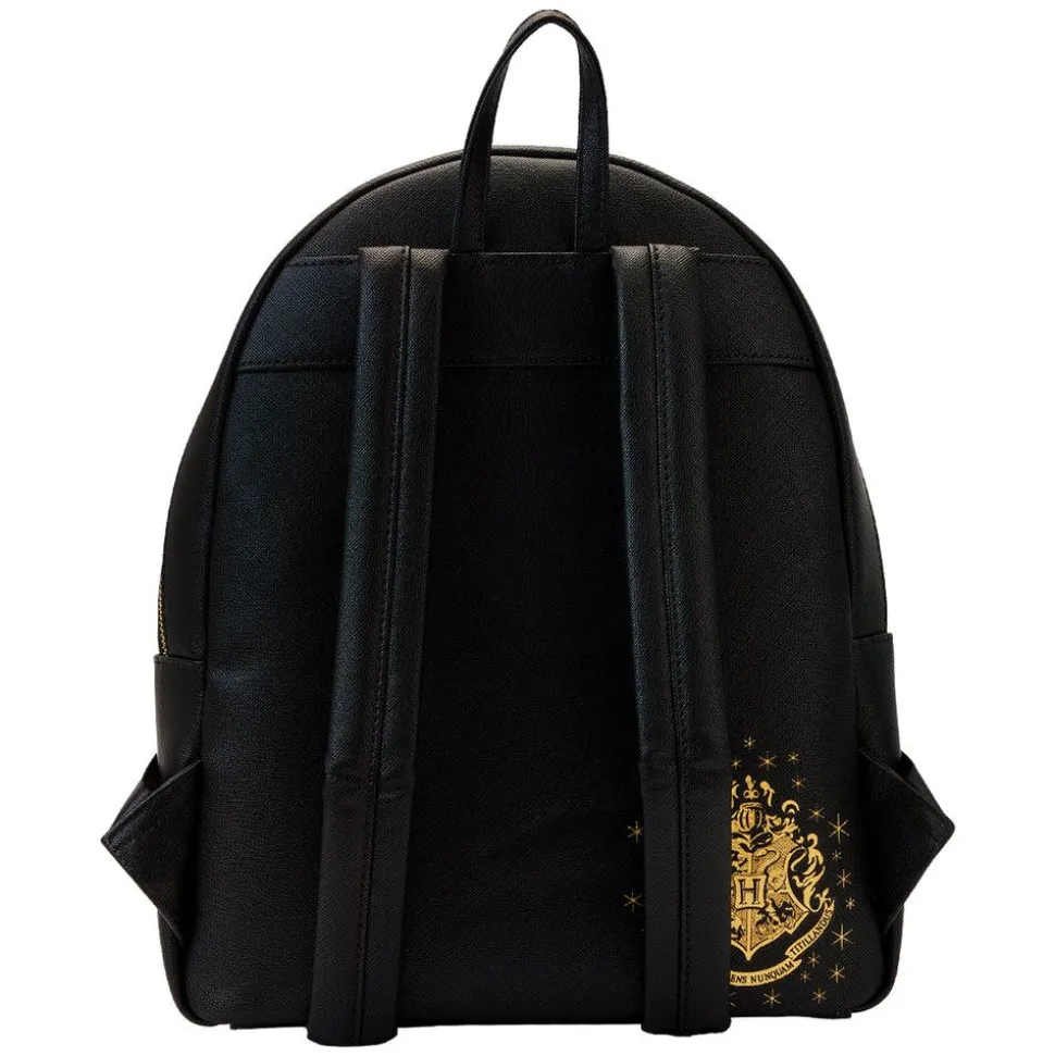 Harry Potter - Trilogy Series 2 Triple Pocket 14” Faux Leather Mini Backpack