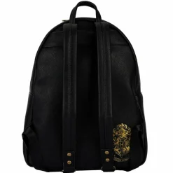 Harry Potter - Trilogy Triple Pocket 13” Faux Leather Mini Backpack
