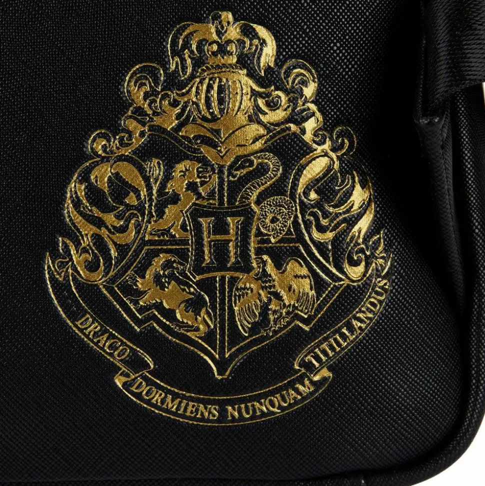 Harry Potter - Trilogy Triple Pocket 13” Faux Leather Mini Backpack