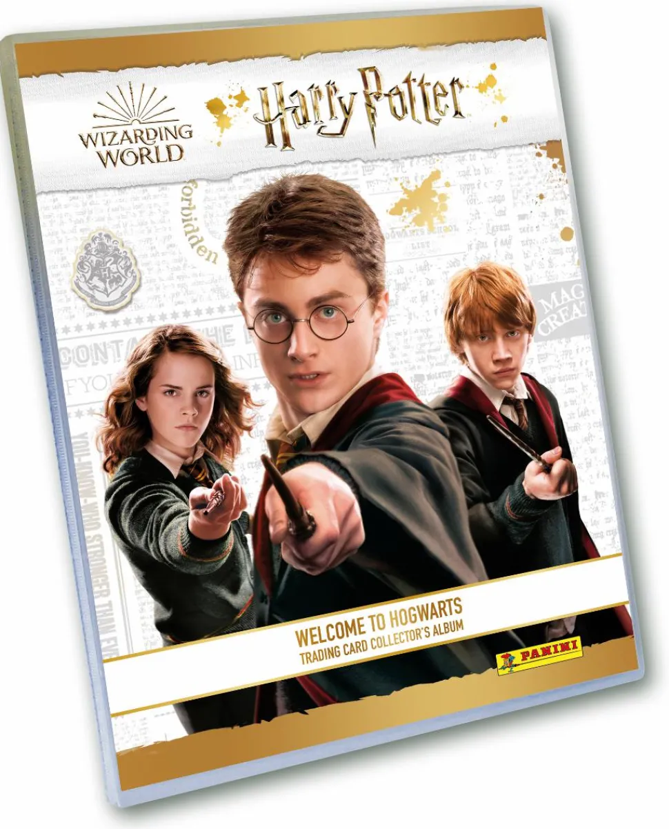 Harry Potter - Welcome to Hogwarts Panini Trading Cards Collector’s Album with 3 Booster Packs