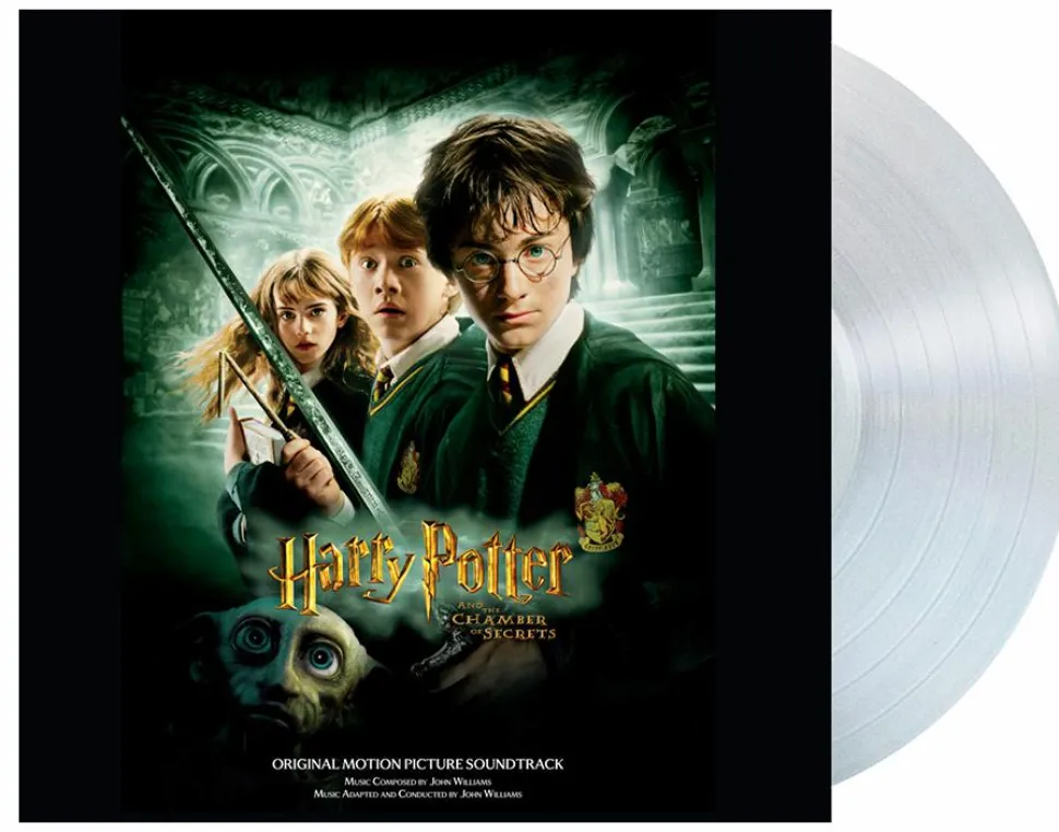 Harry Potter and the Chamber Of Secrets - Original Motion Picture Soundtrack by John Williams 2xLP Vinyl Record (2025 Record Store Day Exclusive Clear Vinyl)