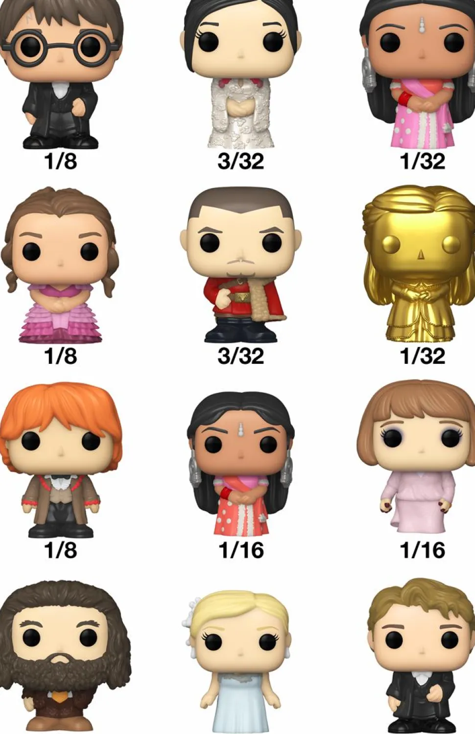 Harry Potter and the Goblet of Fire - Bitty Pop! Blind Bag Vinyl Figure (Display of 32)