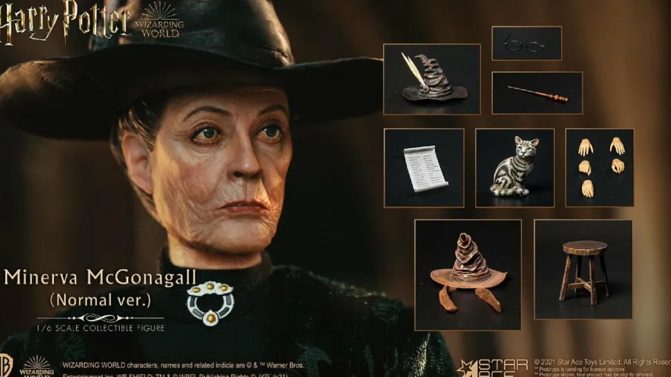Harry Potter and the Philosopher’s Stone - Minerva McGonagall 1/6th Scale Action Figure