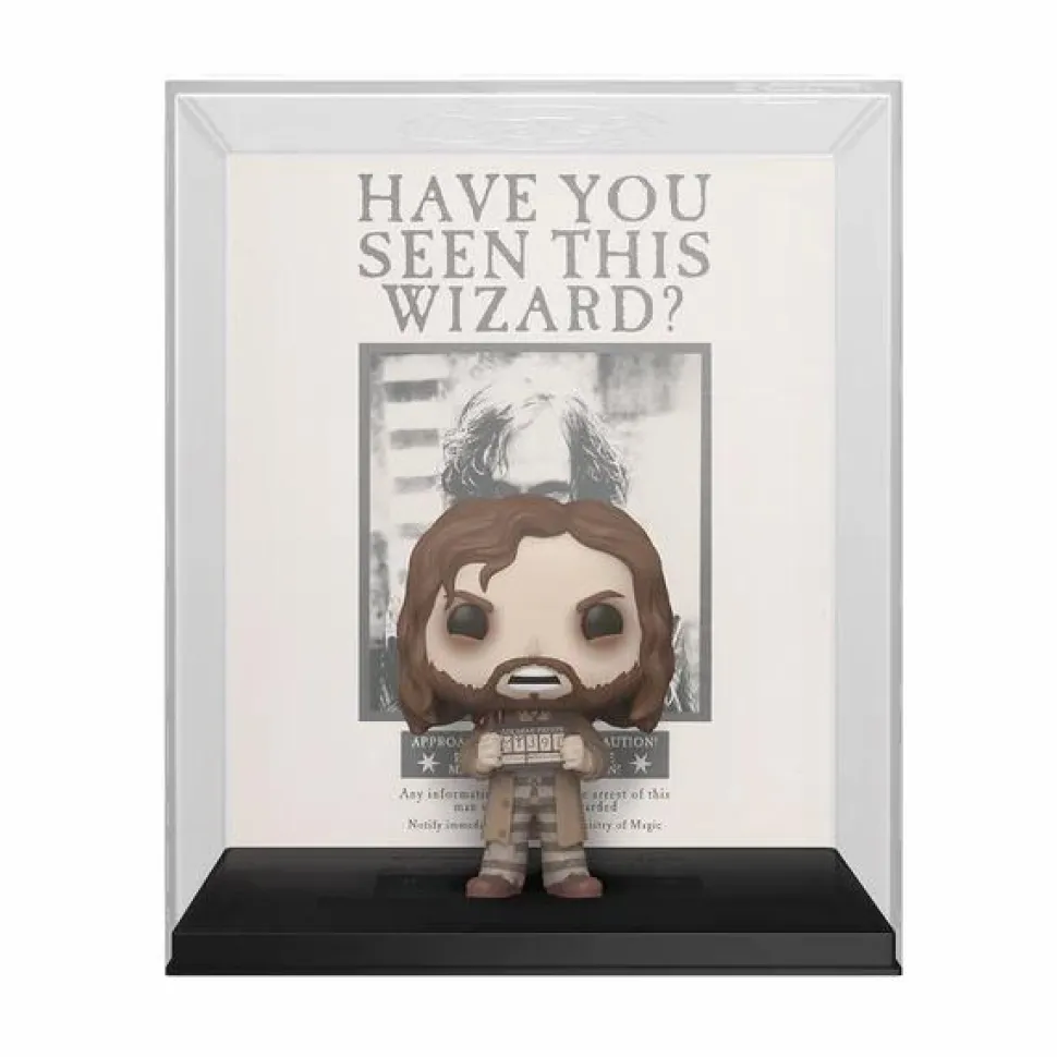 Harry Potter and the Prisoner of Azkaban - Wanted Poster with Sirius Black Pop! Covers Vinyl Figure
