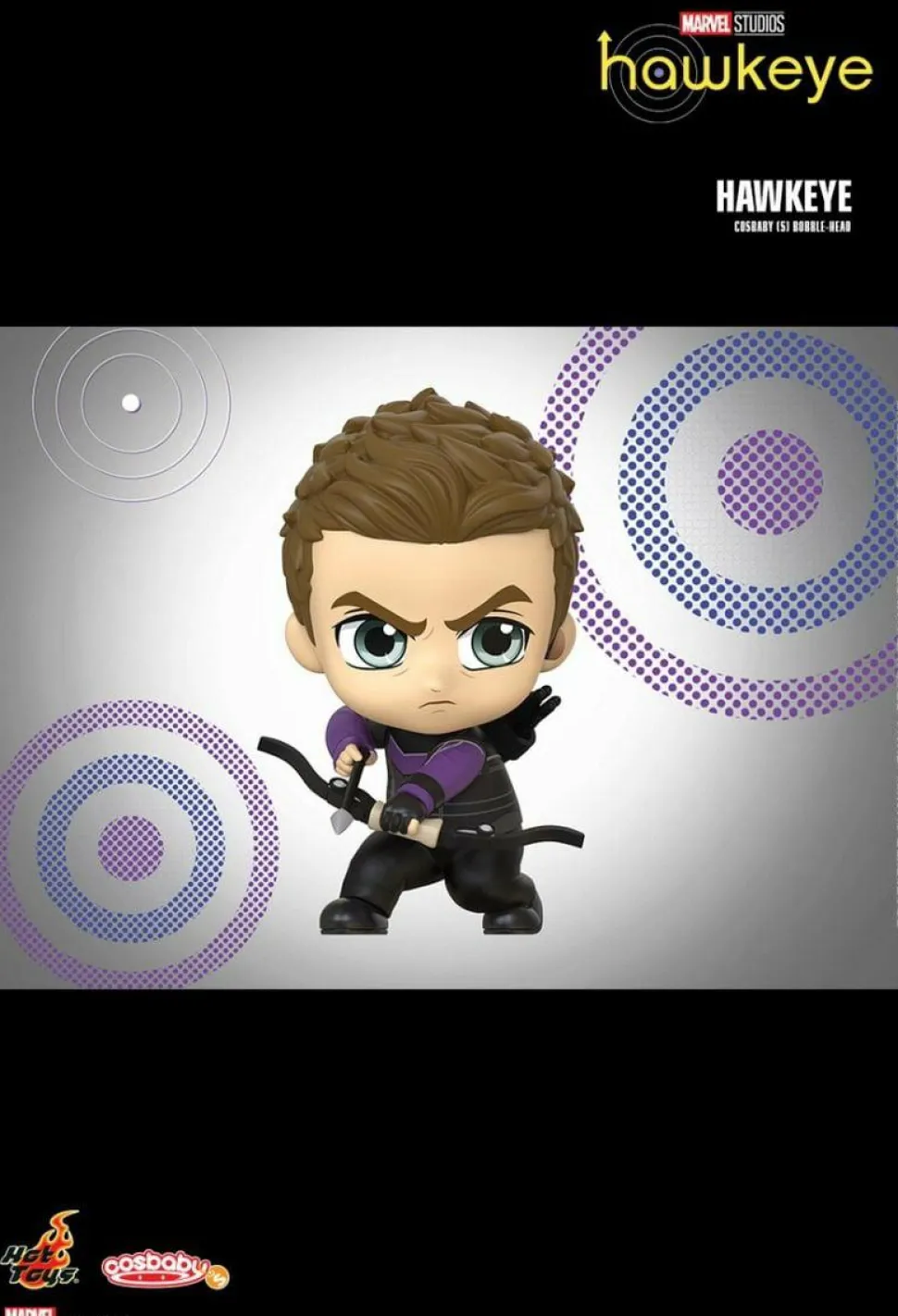 Hawkeye (2021) - Hawkeye Cosbaby (S) Hot Toys Figure