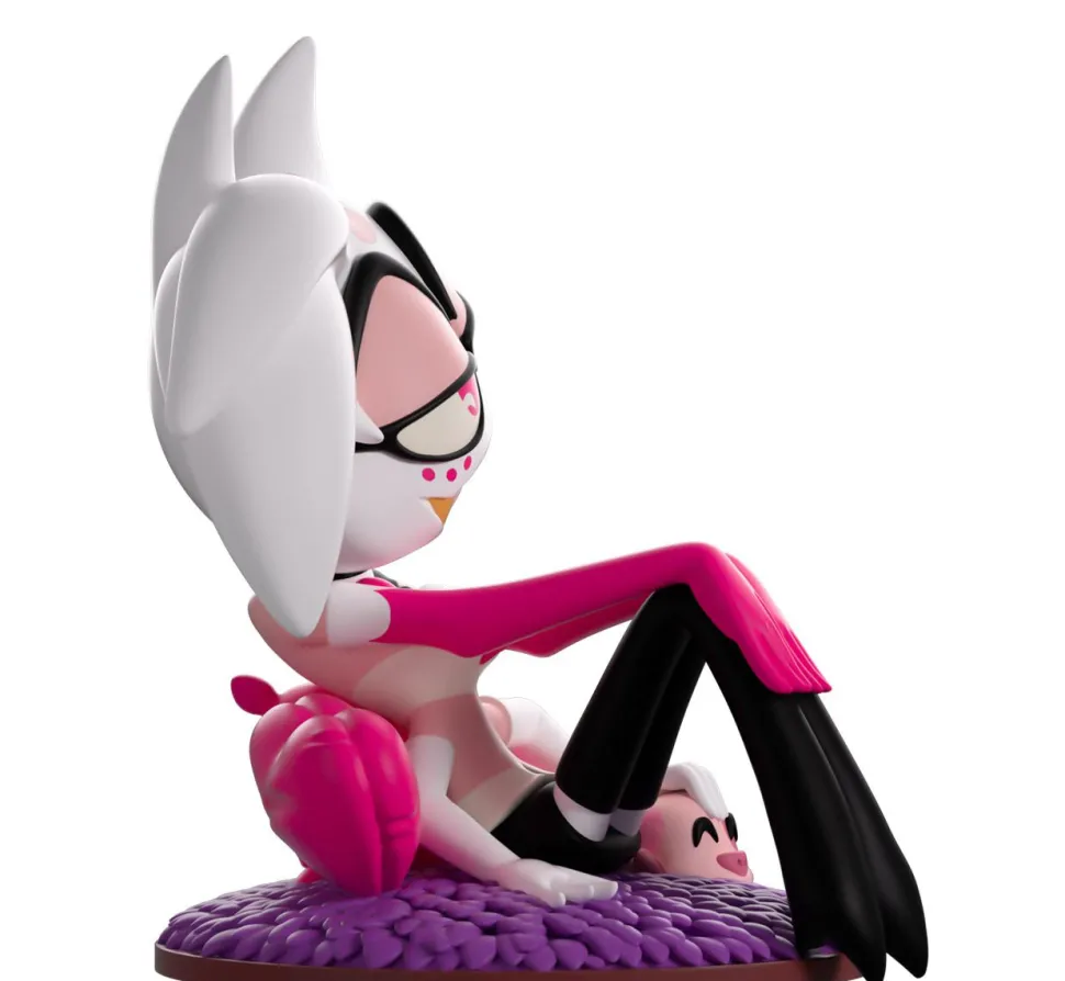 Hazbin Hotel - Angel Dust 4" Vinyl Figure