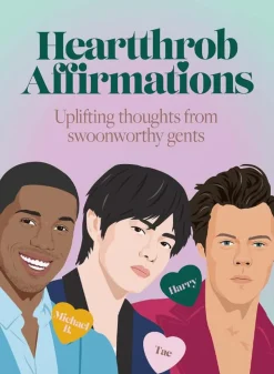 Heartthrob Affirmations - Uplifting Thoughts from Swoonworthy Gents Card Set