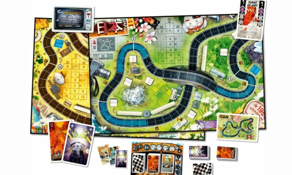 Heat: Pedal to the Metal - Heavy Rain Board Game Expansion