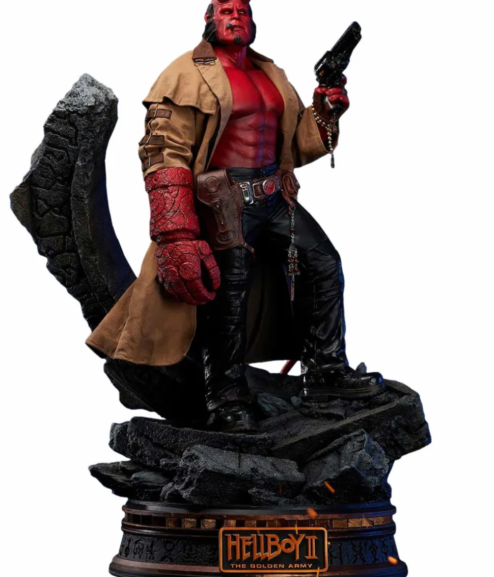 Hellboy 2 - Hellboy 1/4 Scale Statue