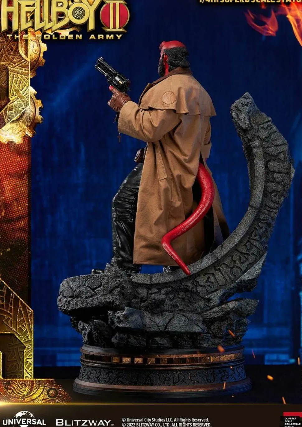 Hellboy 2 - Hellboy 1/4 Scale Statue