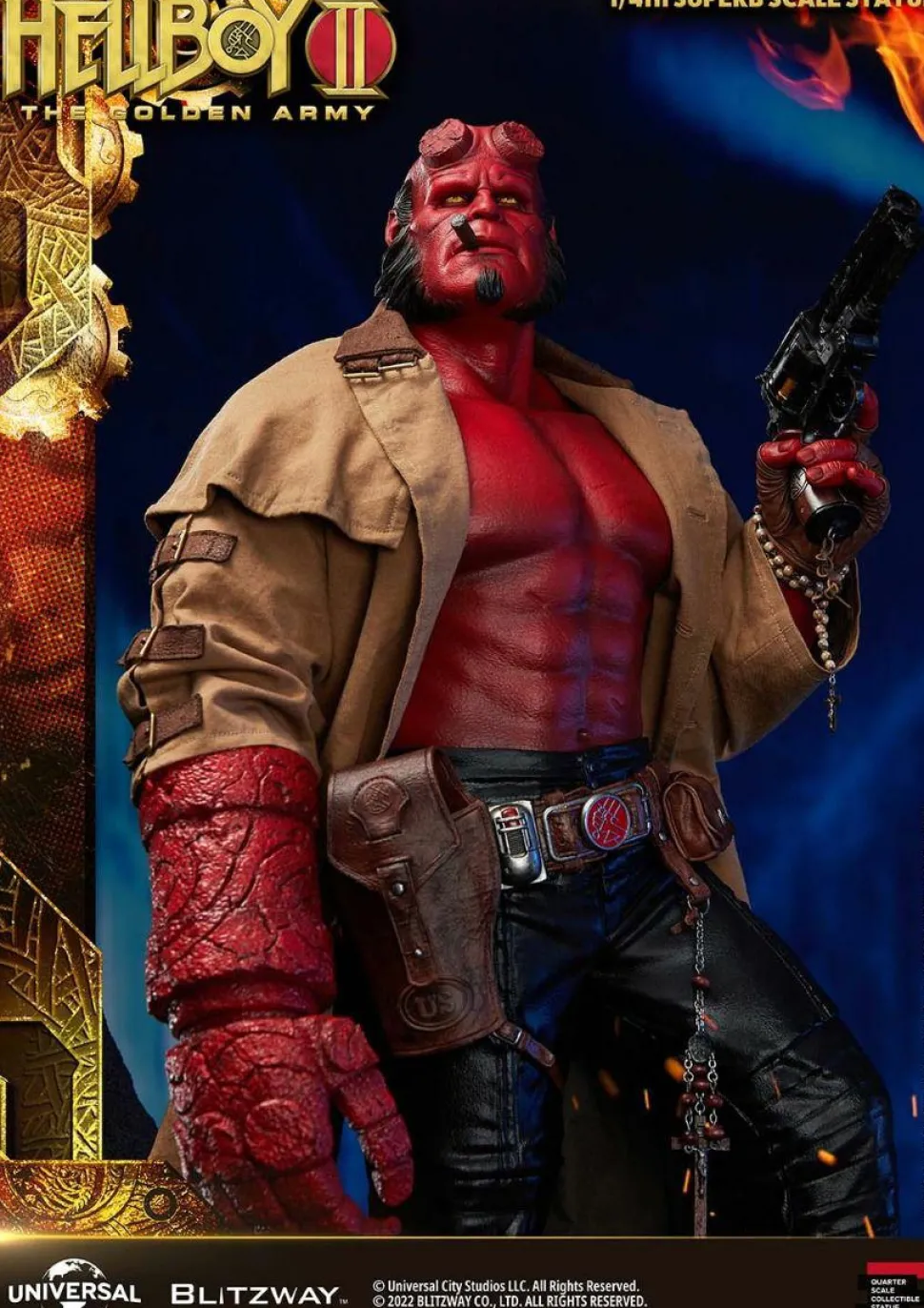 Hellboy 2 - Hellboy 1/4 Scale Statue