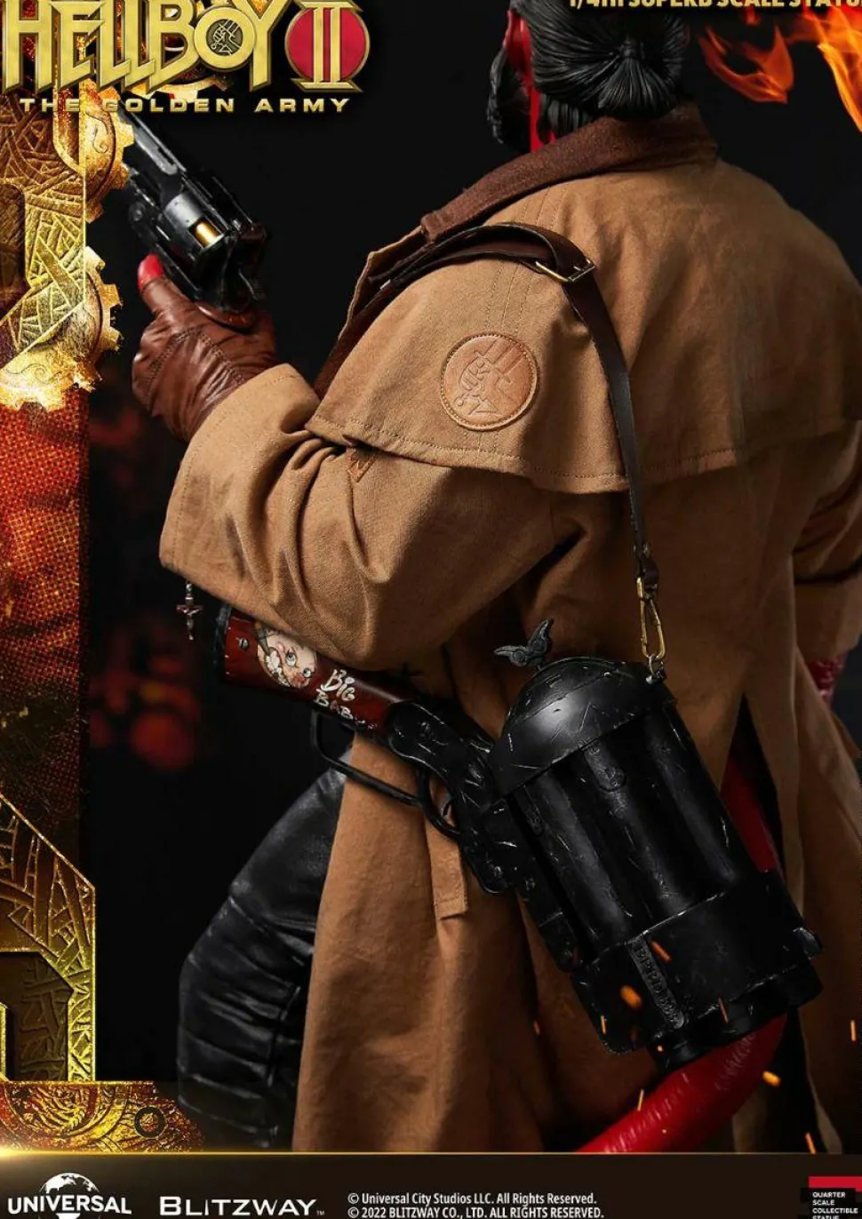 Hellboy 2 - Hellboy 1/4 Scale Statue