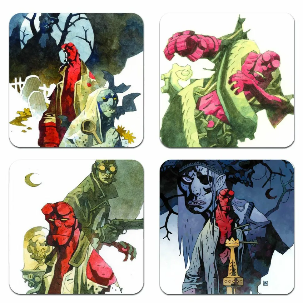 Hellboy - Coaster Set of 4