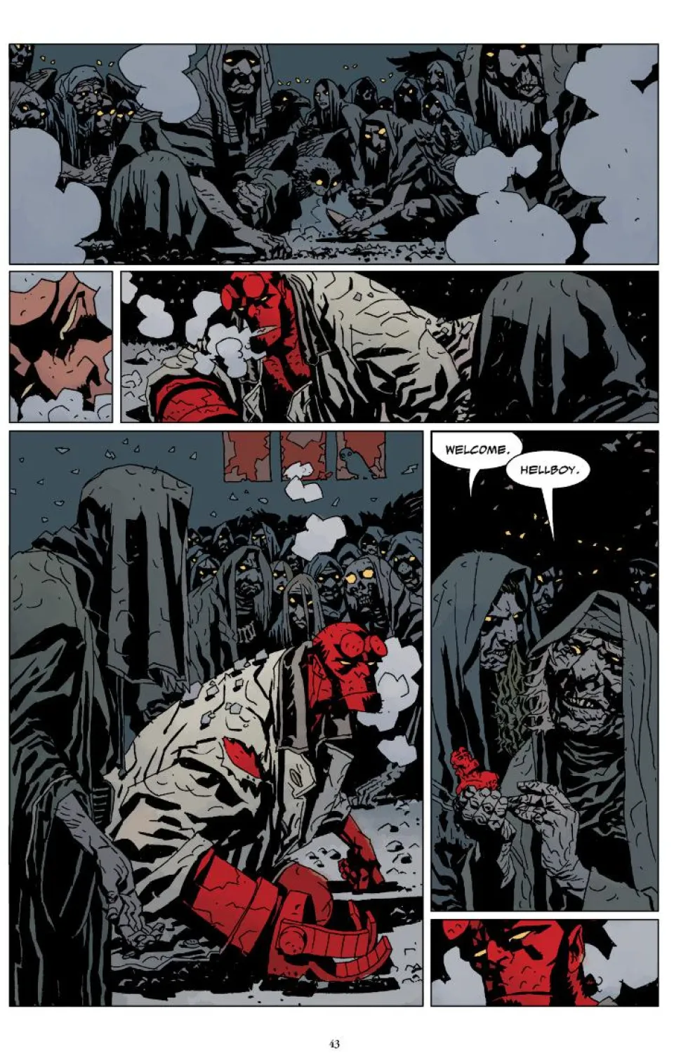 Hellboy - Monster-Sized Hellboy Omnibus Hardcover Book