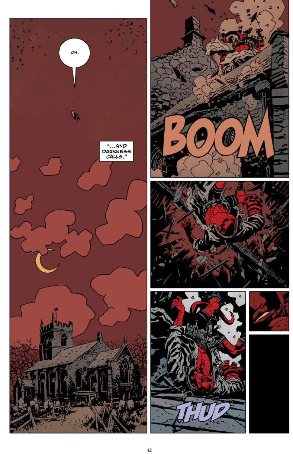 Hellboy - Monster-Sized Hellboy Omnibus Hardcover Book