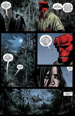 Hellboy - The Crooked Man & The Return of Effie Kolb Trade Paperback Book