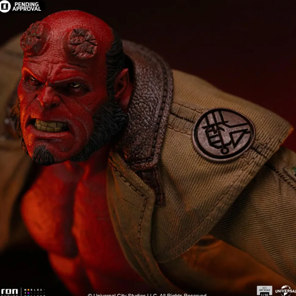 Hellboy 2: The Golden Army - Hellboy 1/10th Scale Statue